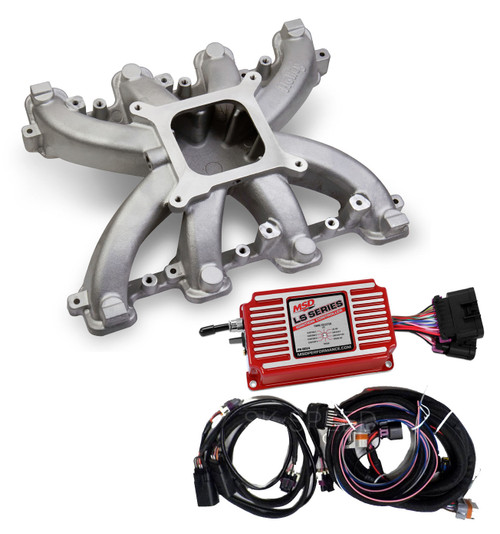LS3 Rectangle Port Carb Conversion Holley 300-131 Single Plane